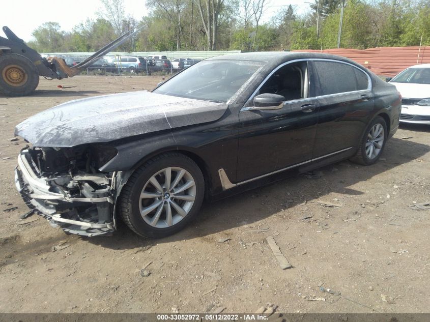2016 BMW 7 SERIES 740I WBA7E2C5XGG547794