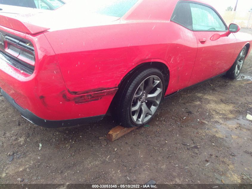 2015 DODGE CHALLENGER SXT 2C3CDZAG3FH822365