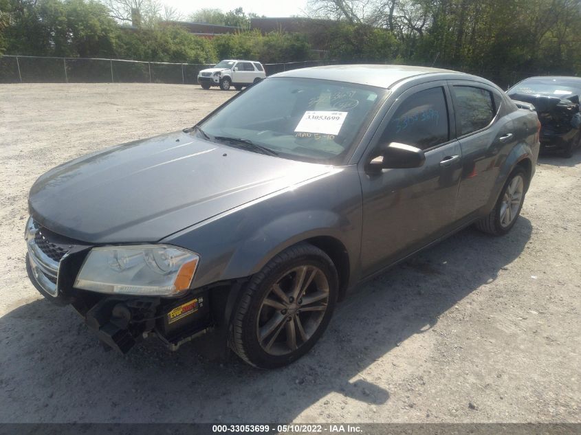 2013 DODGE AVENGER SE V6 1C3CDZAG2DN521610