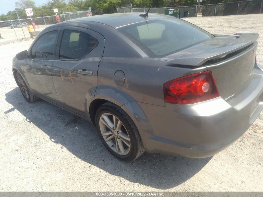 2013 DODGE AVENGER SE V6 1C3CDZAG2DN521610