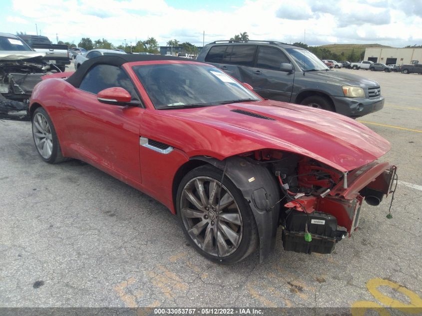 2014 JAGUAR F-TYPE V6 S SAJWA6FC3E8K02532