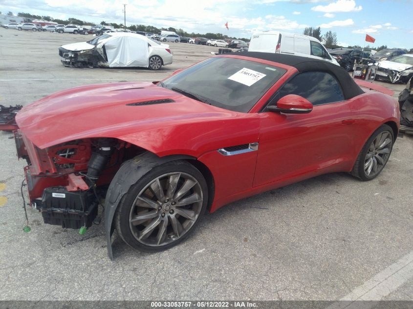 2014 JAGUAR F-TYPE V6 S SAJWA6FC3E8K02532