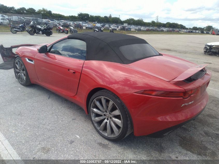 2014 JAGUAR F-TYPE V6 S SAJWA6FC3E8K02532