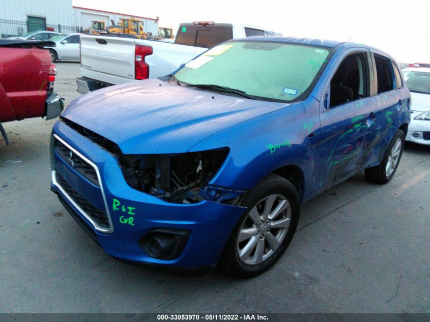 2015 MITSUBISHI OUTLANDER SPORT ES 4A4AP3AU6FE007851