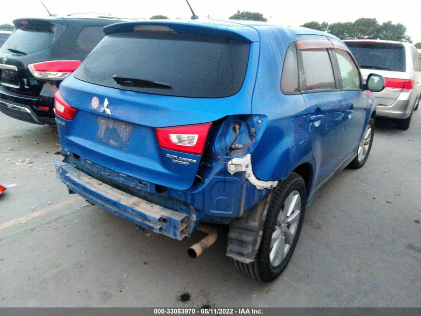 2015 MITSUBISHI OUTLANDER SPORT ES 4A4AP3AU6FE007851