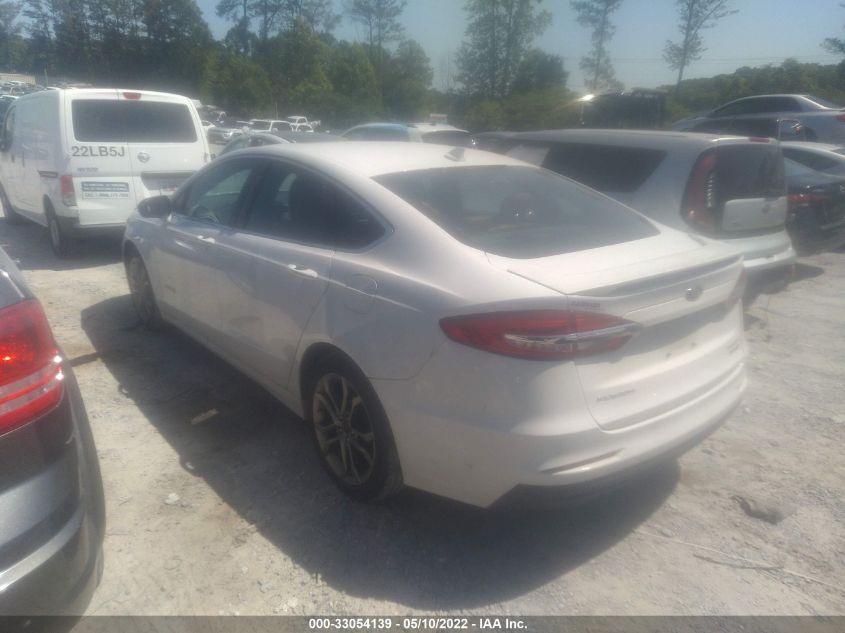 2019 FORD FUSION HYBRID TITANIUM 3FA6P0RUXKR273600