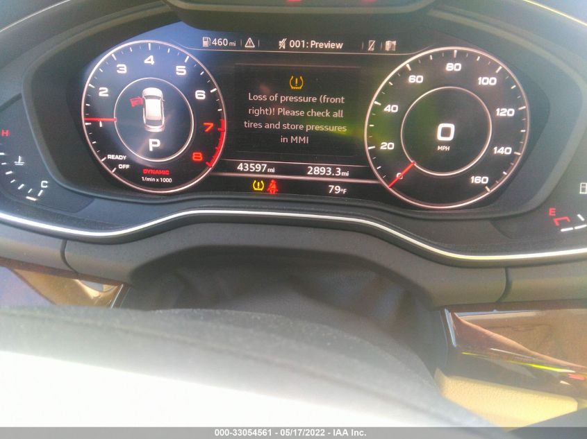 2018 AUDI Q5 PREMIUM PLUS WA1BNAFY8J2014984