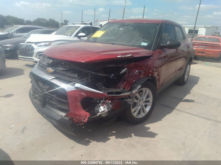 2021 CHEVROLET TRAILBLAZER LS KL79MMS27MB071575
