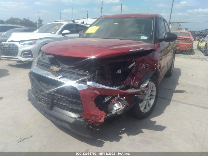 2021 CHEVROLET TRAILBLAZER LS KL79MMS27MB071575
