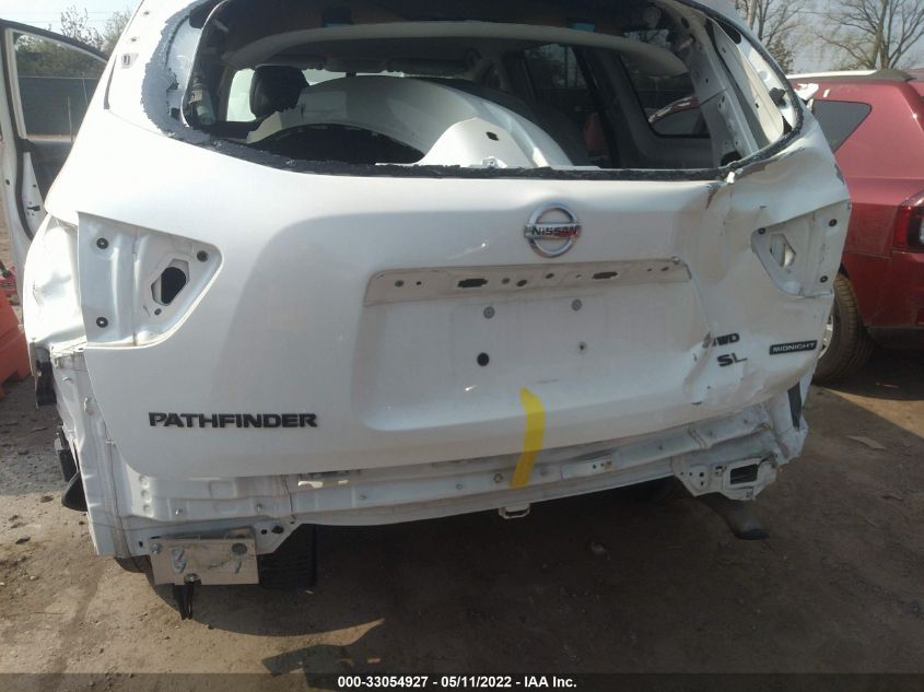 2018 NISSAN PATHFINDER SL 5N1DR2MM6JC655470