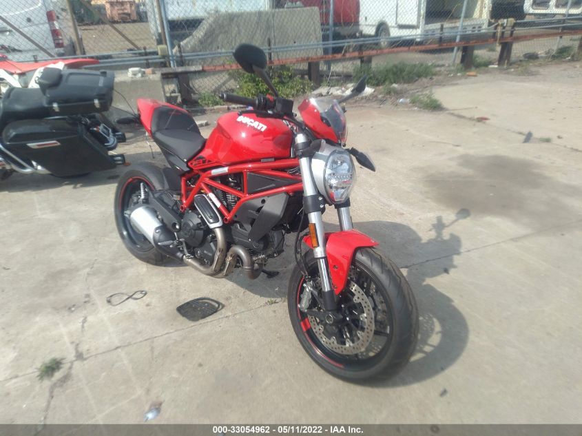2020 DUCATI MONSTER 797+ ML0MADBM9LT003620