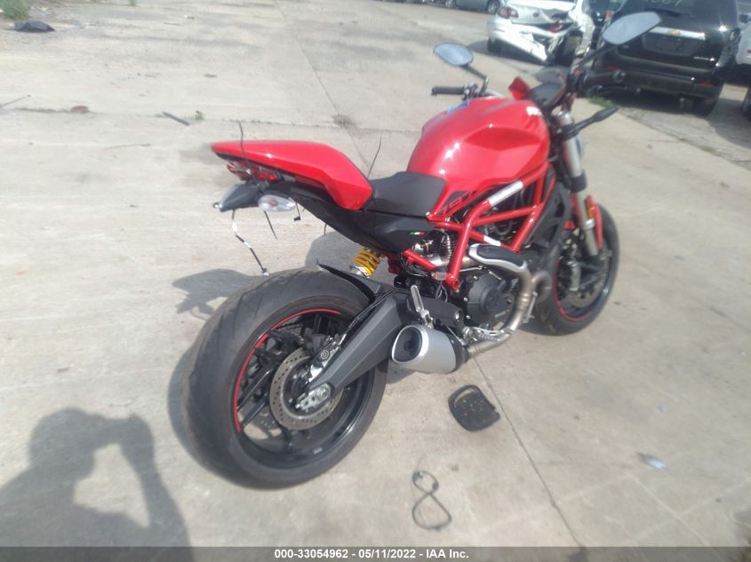 2020 DUCATI MONSTER 797+ ML0MADBM9LT003620