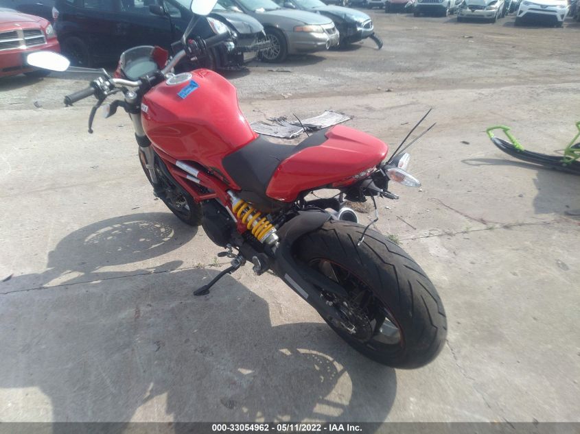2020 DUCATI MONSTER 797+ ML0MADBM9LT003620