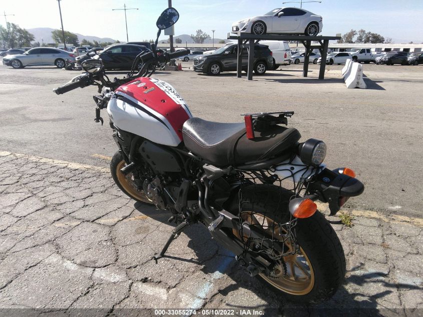2021 YAMAHA XSR700 C JYARM21YXMA000515