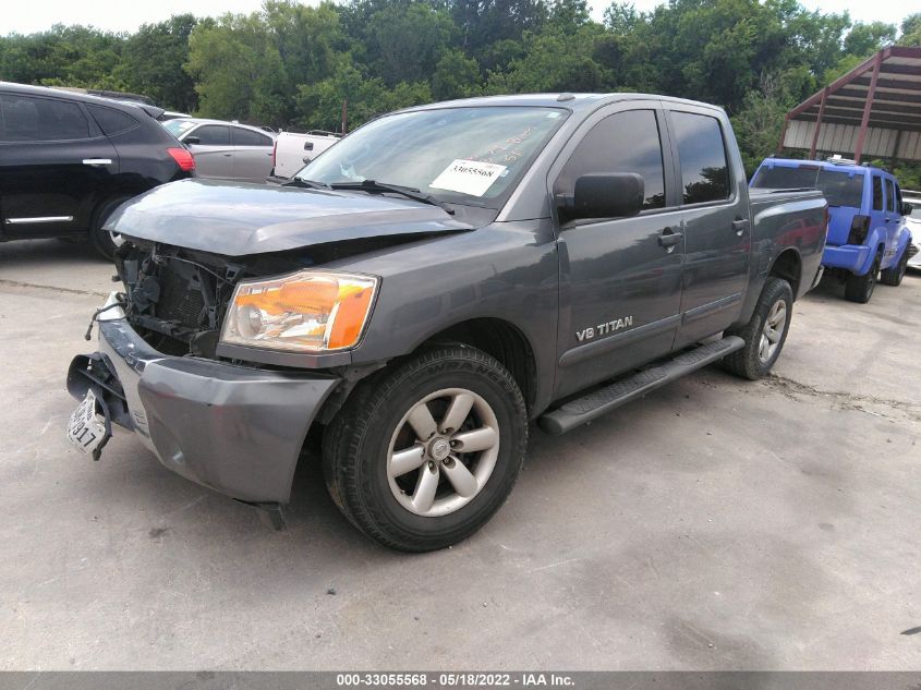 2014 NISSAN TITAN SV 1N6BA0ED1EN506879