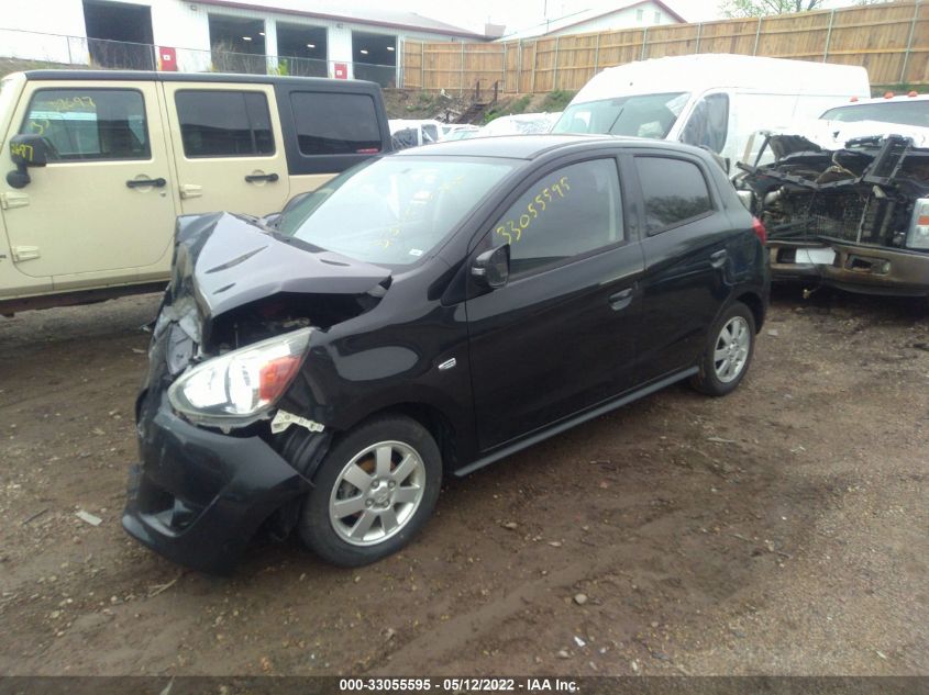 2015 MITSUBISHI MIRAGE ES/RF ML32A4HJXFH056549