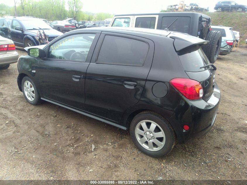 2015 MITSUBISHI MIRAGE ES/RF ML32A4HJXFH056549