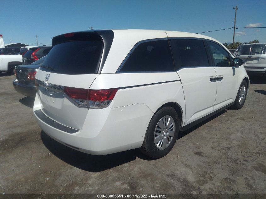 2016 HONDA ODYSSEY LX 5FNRL5H2XGB061059