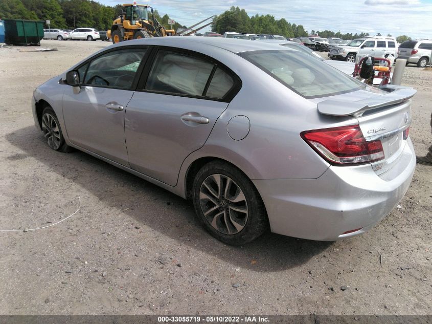 2013 HONDA CIVIC SDN EX 19XFB2F86DE225260