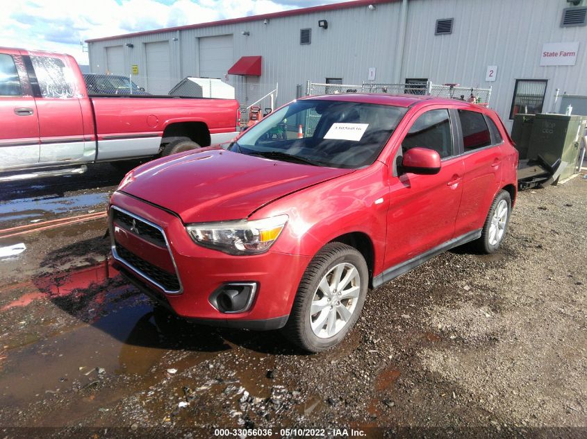 2014 MITSUBISHI OUTLANDER SPORT SE 4A4AR4AU4EE022427