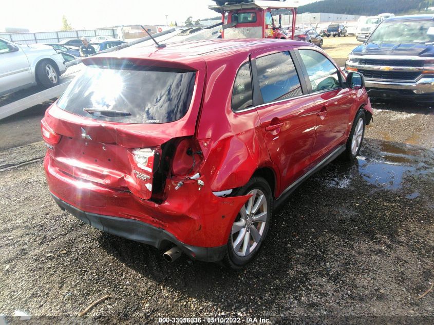 2014 MITSUBISHI OUTLANDER SPORT SE 4A4AR4AU4EE022427