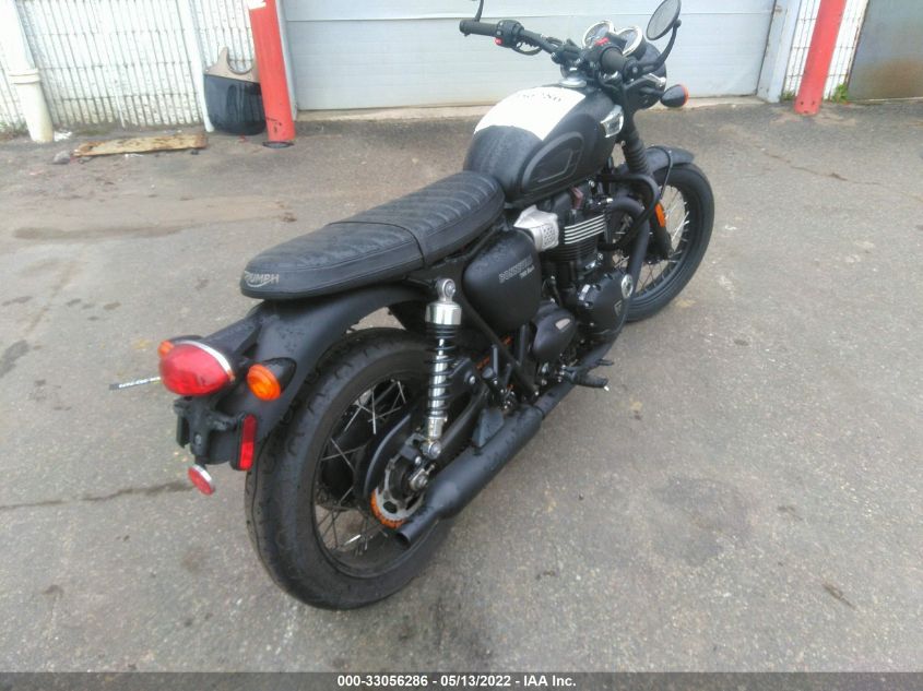 2019 TRIUMPH MOTORCYCLE BONNEVILLE T100 SMTD10GNXKT921175