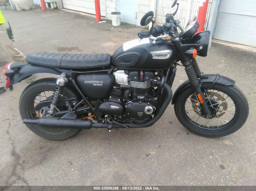 2019 TRIUMPH MOTORCYCLE BONNEVILLE T100 SMTD10GNXKT921175