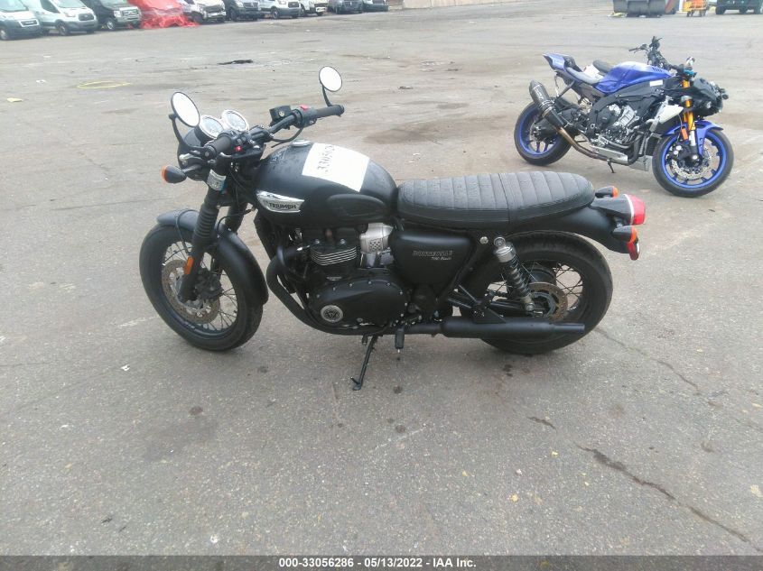 2019 TRIUMPH MOTORCYCLE BONNEVILLE T100 SMTD10GNXKT921175