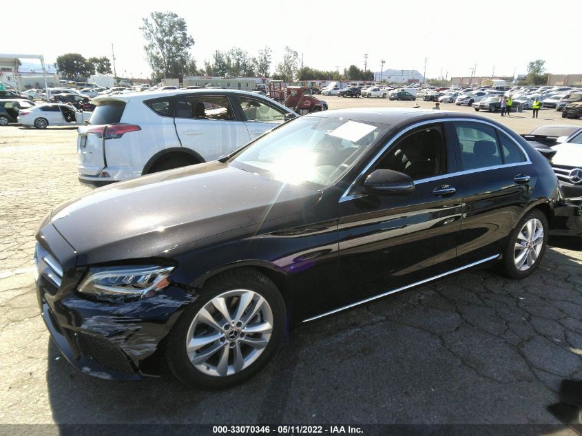 2019 MERCEDES-BENZ C-CLASS C 300 55SWF8DBXKU315331