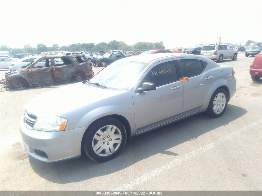 2014 DODGE AVENGER SE 1C3CDZAB2EN180943