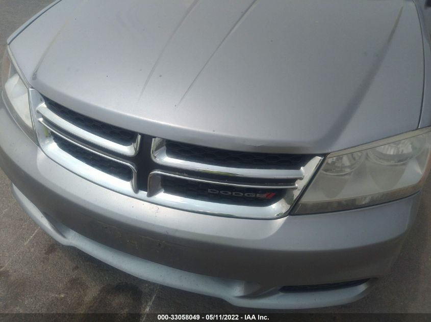 2014 DODGE AVENGER SE 1C3CDZAB2EN180943