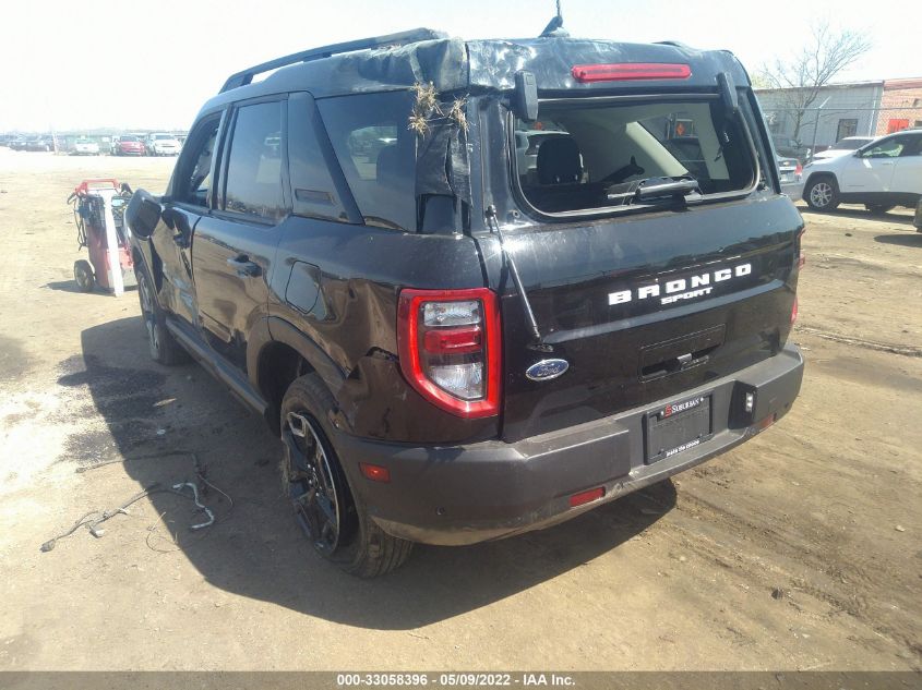 2021 FORD BRONCO SPORT OUTER BANKS 3FMCR9C68MRB39687