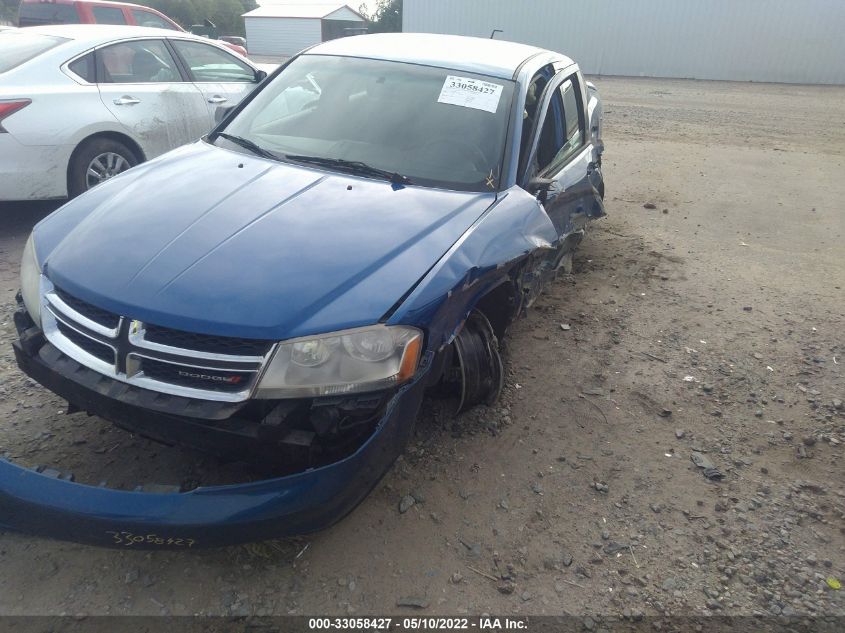 2014 DODGE AVENGER SE 1C3CDZAB8EN174743