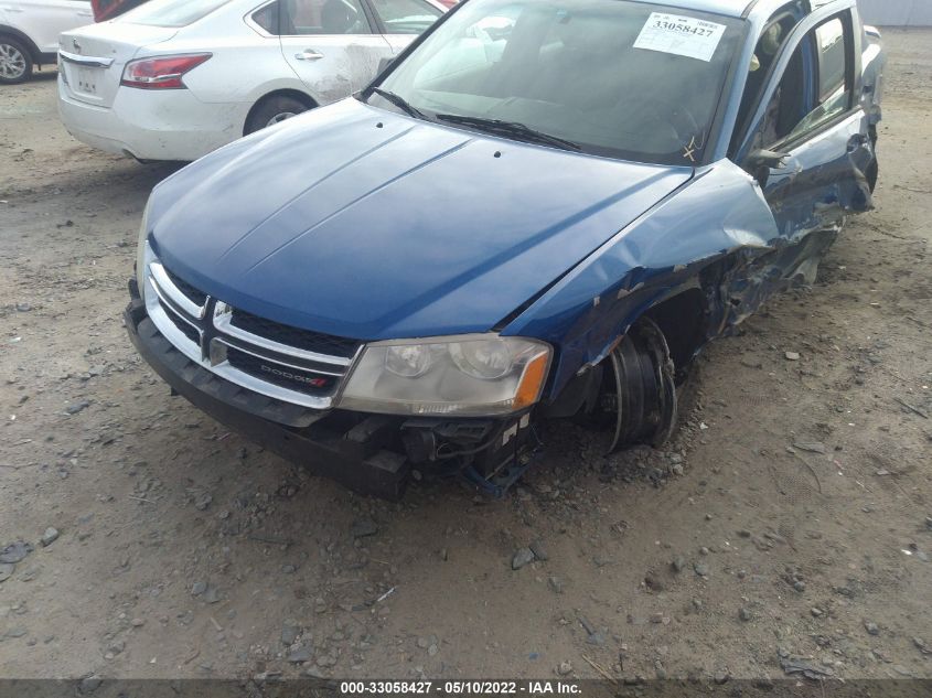 2014 DODGE AVENGER SE 1C3CDZAB8EN174743