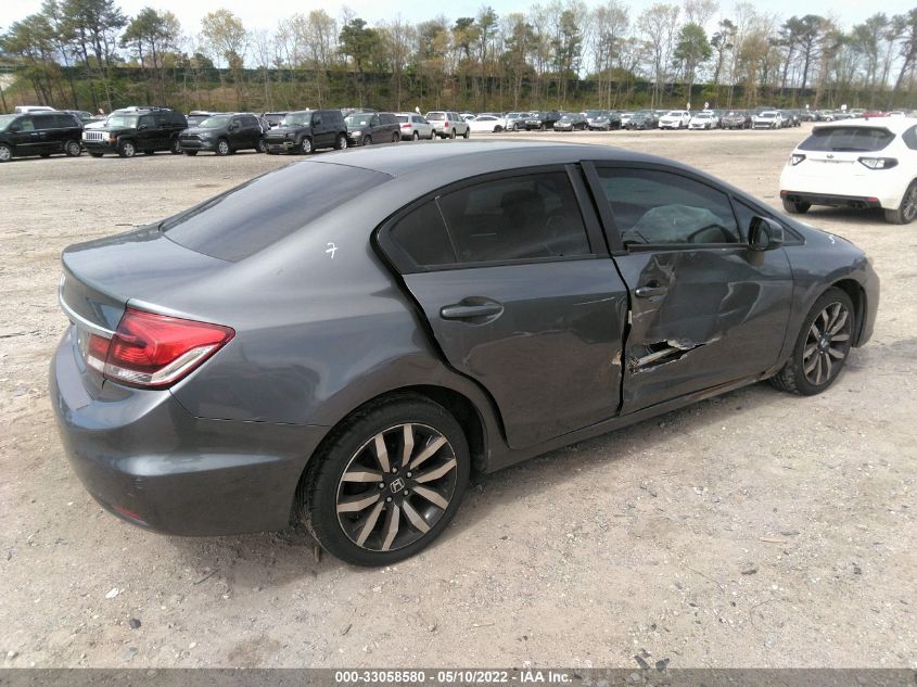 2013 HONDA CIVIC SDN EX 19XFB2F8XDE269147