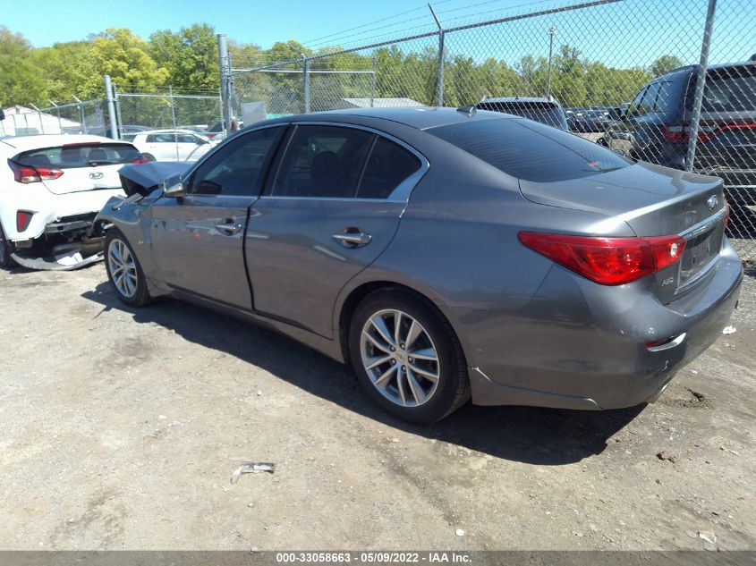 2014 INFINITI Q50 JN1BV7AR0EM687113