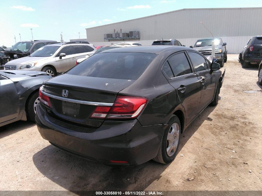 2013 HONDA CIVIC SDN LX 2HGFB2F59DH549671