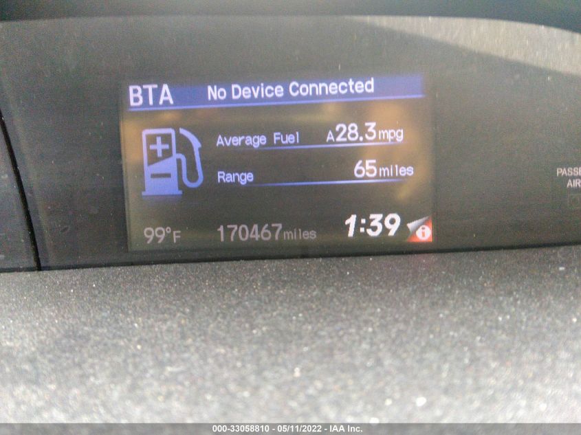 2013 HONDA CIVIC SDN LX 2HGFB2F59DH549671