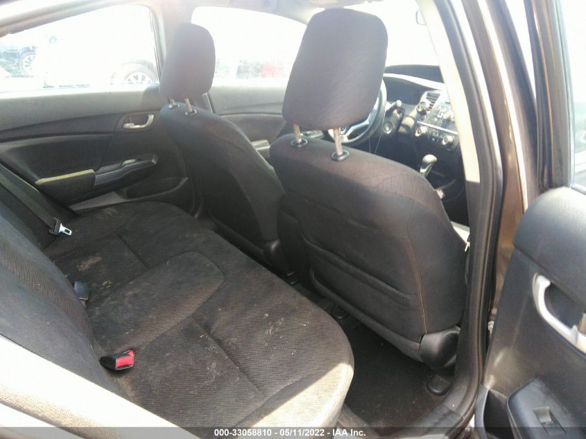 2013 HONDA CIVIC SDN LX 2HGFB2F59DH549671