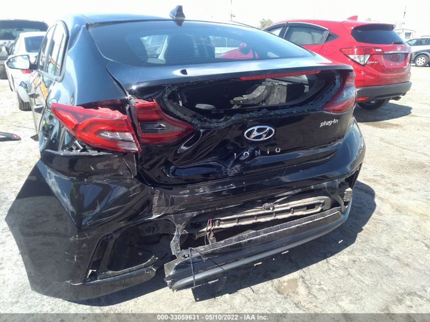 2018 HYUNDAI IONIQ PLUG-IN HYBRID KMHC65LD4JU075894