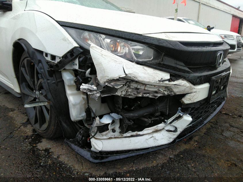 2018 HONDA CIVIC HATCHBACK SPORT SHHFK7H45JU237430