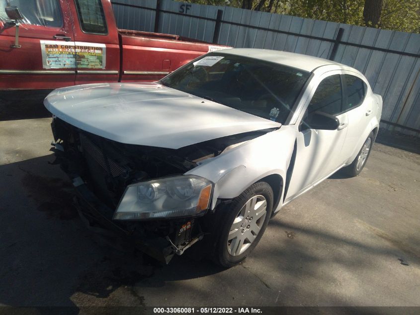 2014 DODGE AVENGER SE 1C3CDZAB7EN216237