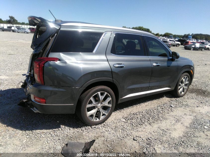 2021 HYUNDAI PALISADE SEL KM8R34HE8MU271355