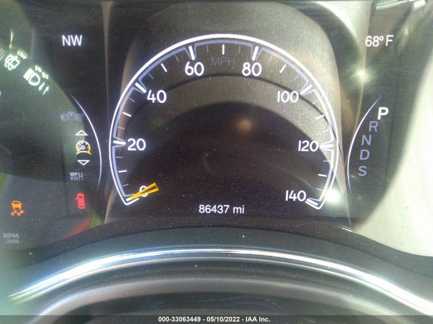 2014 JEEP GRAND CHEROKEE OVERLAND 1C4RJECG1EC358661