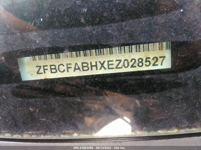 2014 FIAT 500L EASY ZFBCFABHXEZ028527