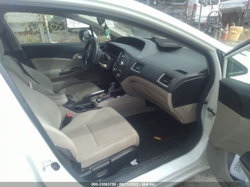 2013 HONDA CIVIC SDN LX 2HGFB2F5XDH553311
