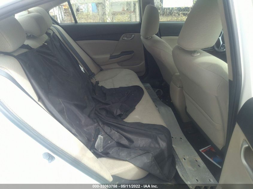 2013 HONDA CIVIC SDN LX 2HGFB2F5XDH553311