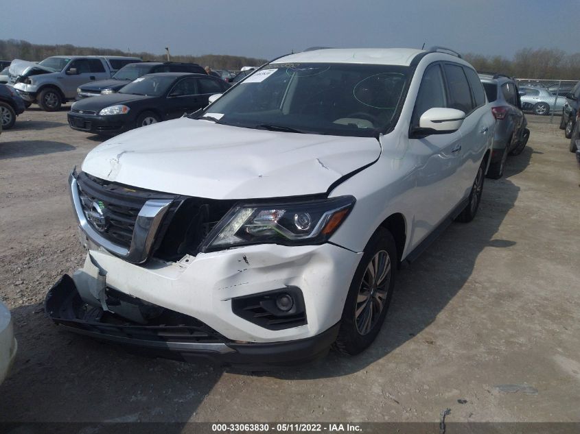 2017 NISSAN PATHFINDER S 5N1DR2MM7HC670442