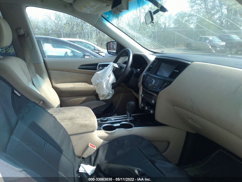 2017 NISSAN PATHFINDER S 5N1DR2MM7HC670442
