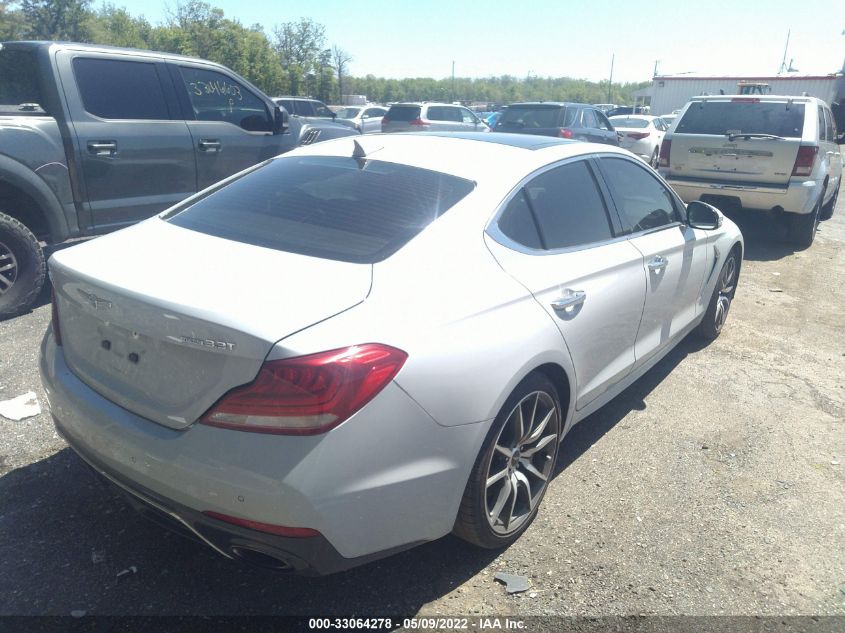 2020 GENESIS G70 3.3T KMTG34LE5LU047057